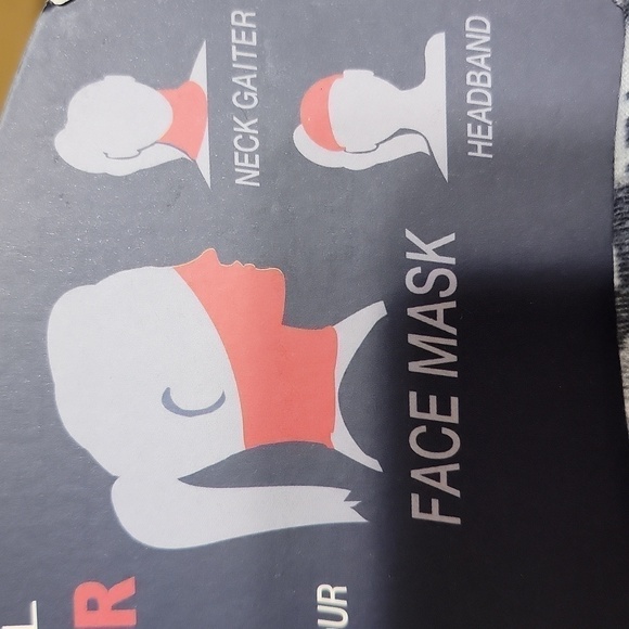 MULTI - FUNCTIONAL HEAD + FACE GEAR 2 pack NEW! - Picture 4 of 12